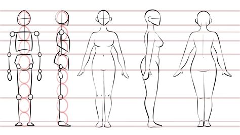 How to Draw a Female Body (with Pictures)